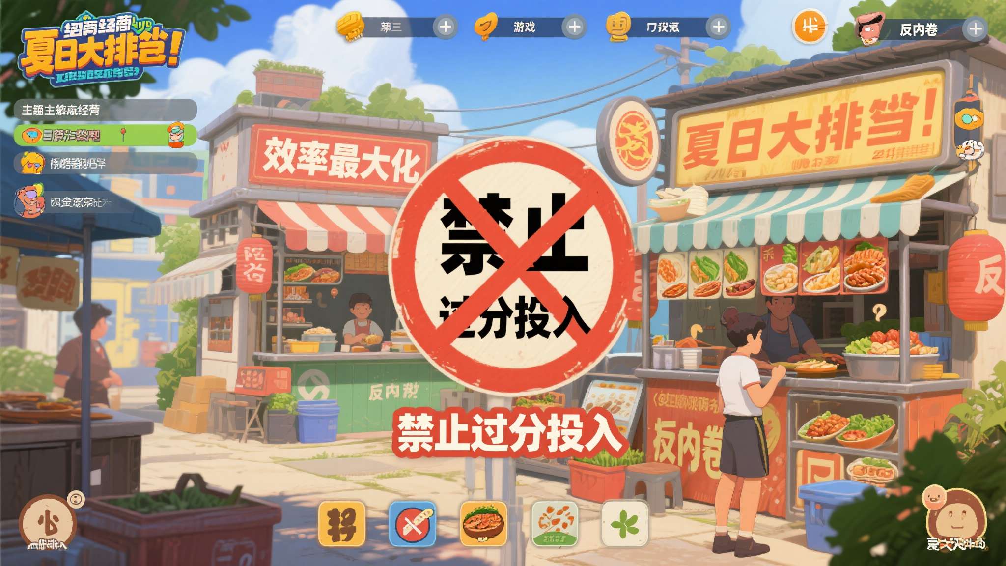 H2 Interactive 正式推出《禁止过分投入:夏日大排档》,登陆 PlayStation 5 及 Nintendo Switch 市面上大多数经营类游戏以"效率最大化"为目标,而《禁止过分投入:夏日大排档》反其